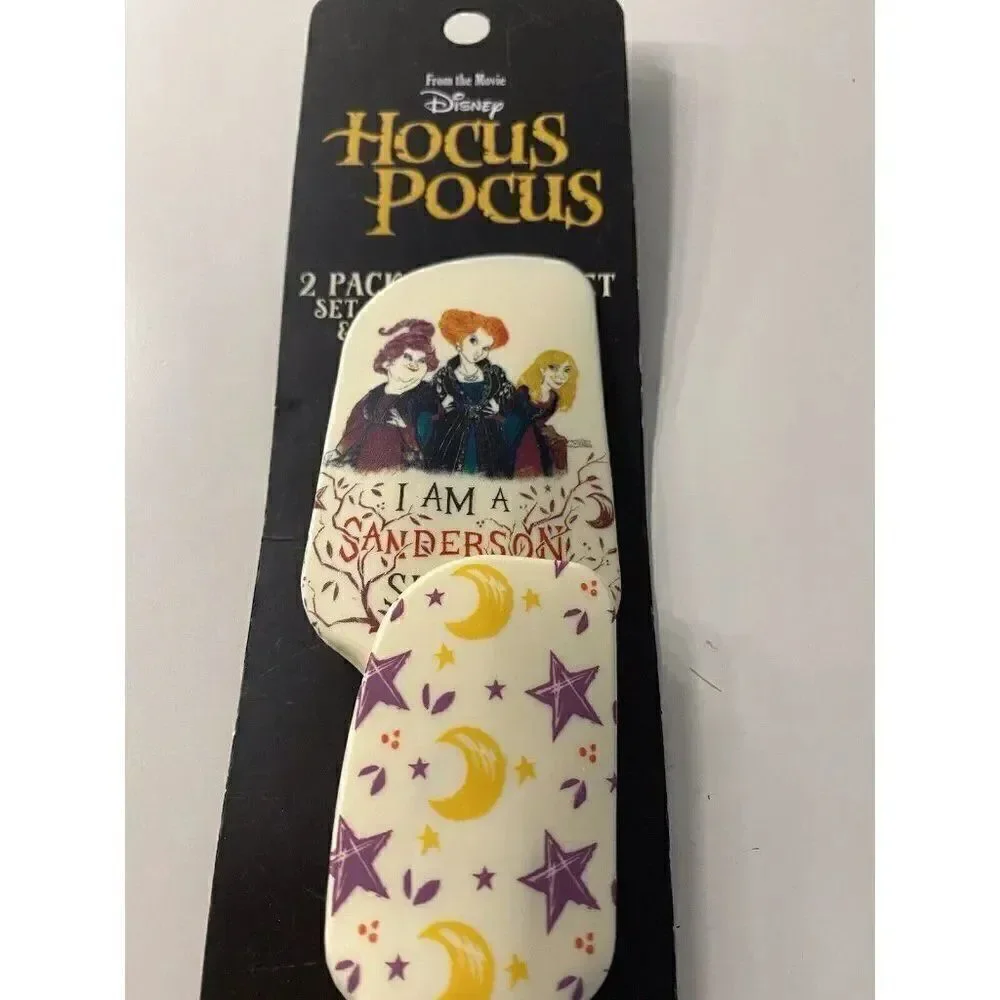 Disney Halloween Hocus Pocus I Am A Sanderson Sister 2 Pk Silicone‎ Spatula Set
